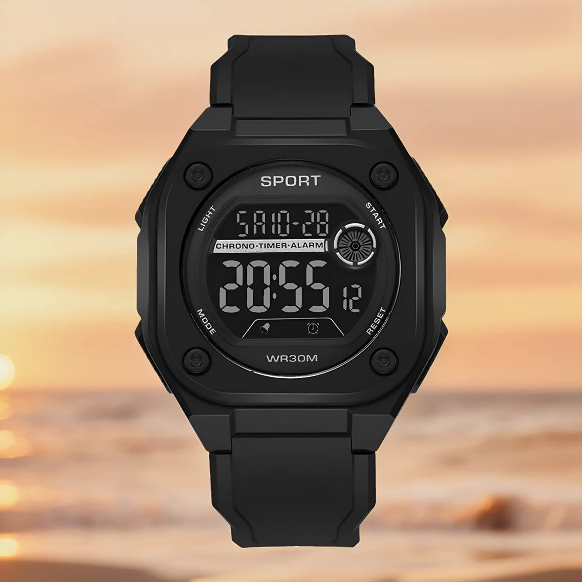 Fashion Trend Men's watches leisure sports luminous multifunctional electronic watch